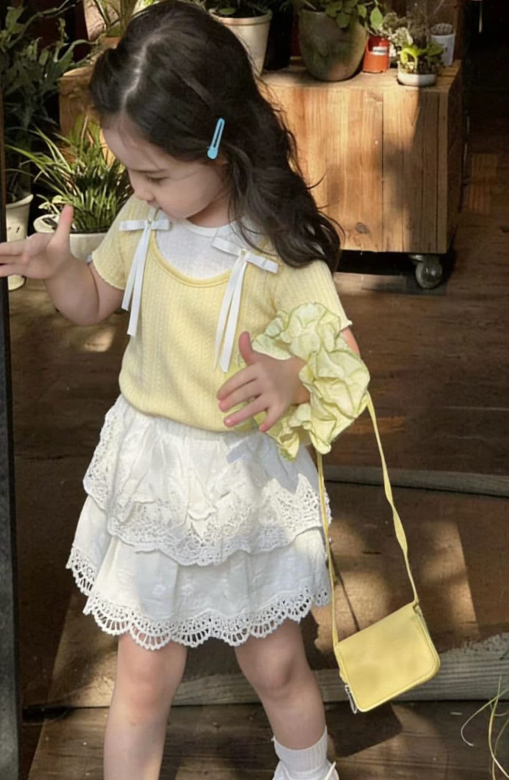 Yellow Sunshine Lace Set