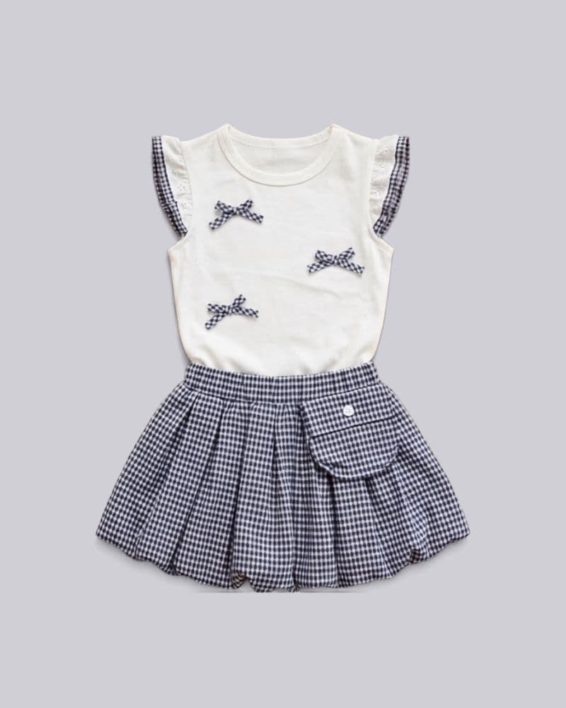 3-piece Plaid set