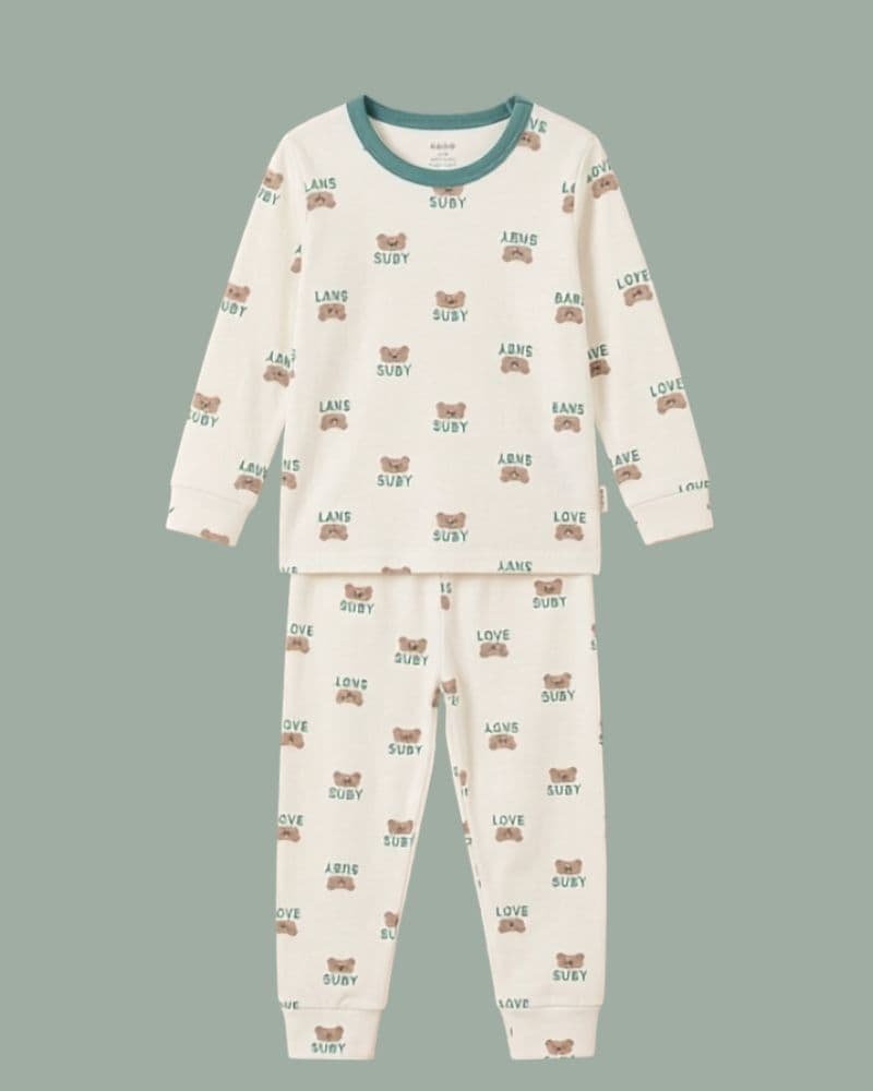 Teddy bear Cotton Set